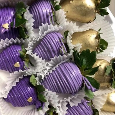 1dz Chocolate Covered Strawberries (Basic Drizzle)
