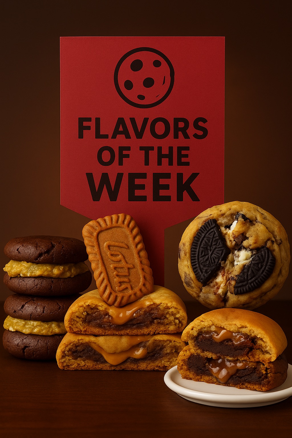 4 Gourmet cookies