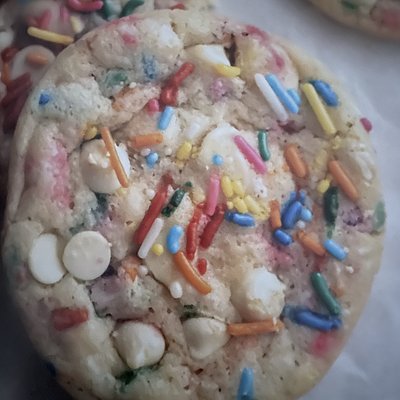 Birthday Cake Cookies