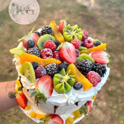 Decadent Fruit cake - ROUND