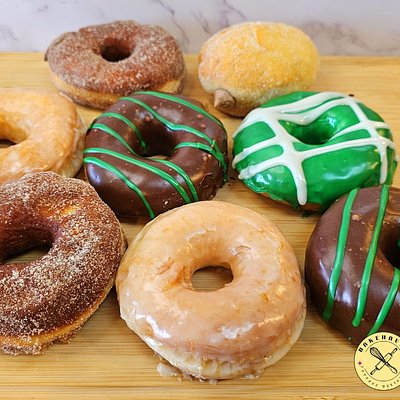 Fried Yeasted Donuts- Half A Dozen 