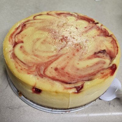 6" Strawberry Cheesecake 9 Inch