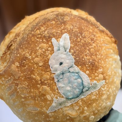 Original Loaf With Easter Bunny