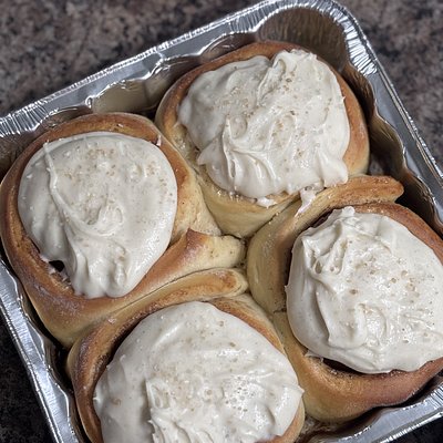 Classic Cinnamon Buns • 4 Count 