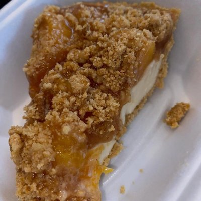 Peach Cobbler Cheesecake