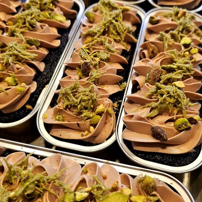 Chocolate Pistachio Mini Loaf Cake- 2 Pieces