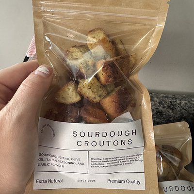 Sourdough Croutons 
