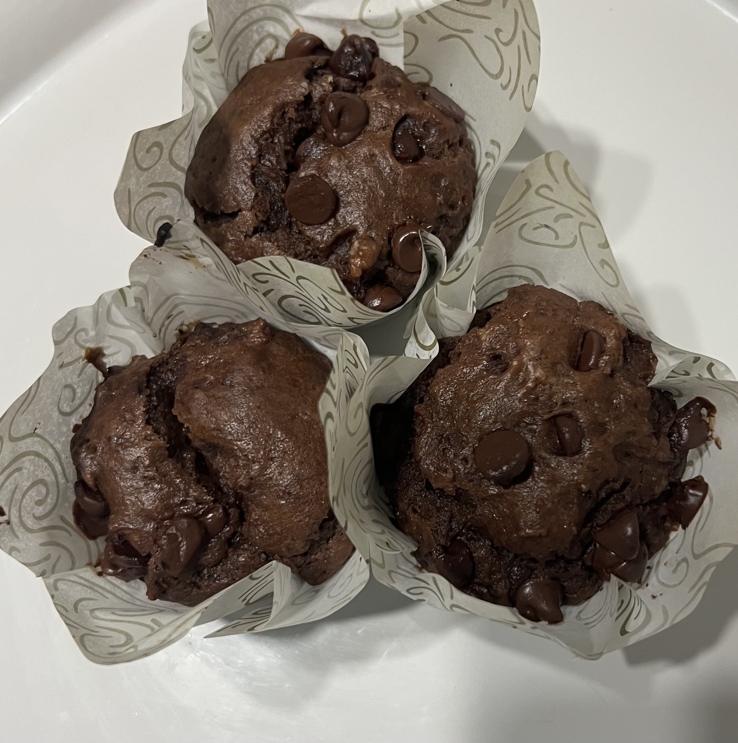 Double Chocolate Muffins