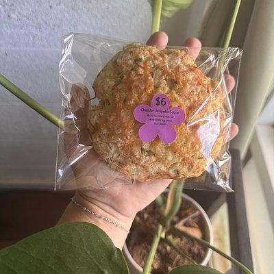 Cheddar Jalapeño Scones