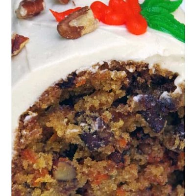 Carrot Cake with Chocolate Chips