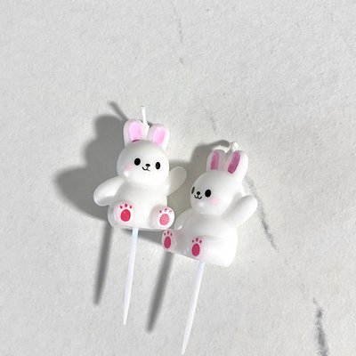 Bunny Candles (1 Each) 