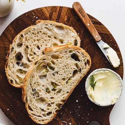 Dill & Mozzarella Sourdough Loaf