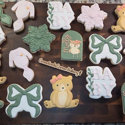 1 Dozen Royal Icing Sugar Cookies 