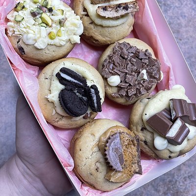 6 Pack Loaded Cookie Cups - Small