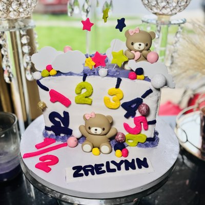 Half A Cake Birthday Celebration 