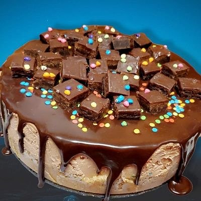 Cosmic Brownie Cheesecake 