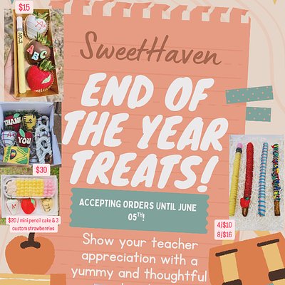 Teacher appreciation Treats