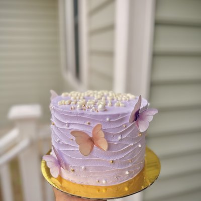 6” Vanilla Cake 