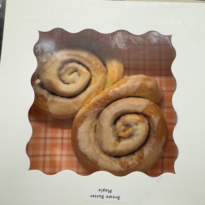 Cinnamon Rolls 2 $10.00