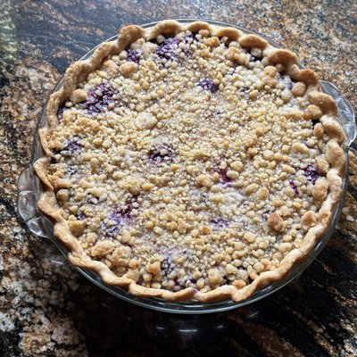 Bella-Tricks Blueberry Pie