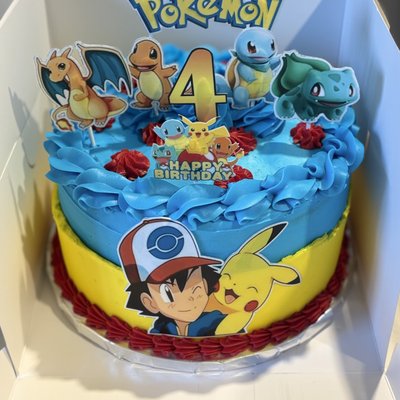 10” Cake (Serves Approximately 24-30)