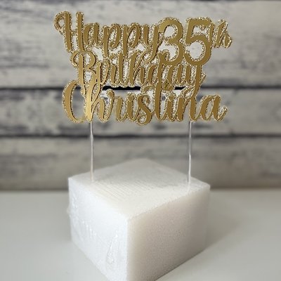 Custom Layered Cake Topper
