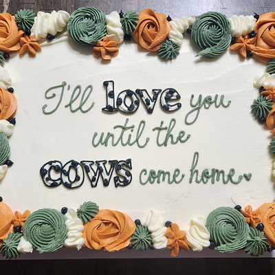9x13 Cookie Cake