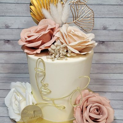 One Tier Cake