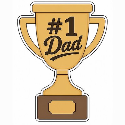 #1 Dad Cookie