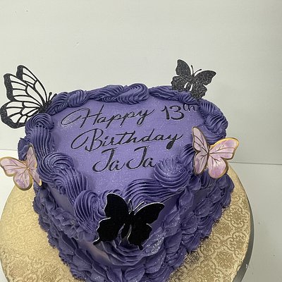 Cake Decor( Crown, Butterflies , Beads )