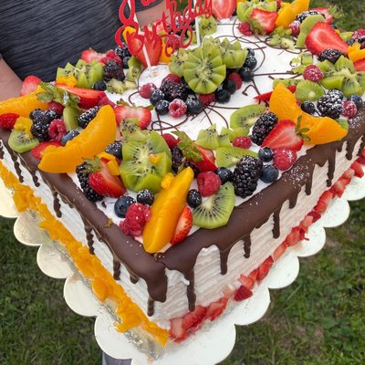 Fruit Cake - 1/4 Sheet Cake
