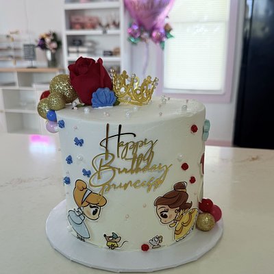 6” Cake 10-12 Servings 