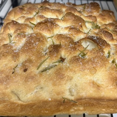  Rosemary And Sea Salt Focaccia 