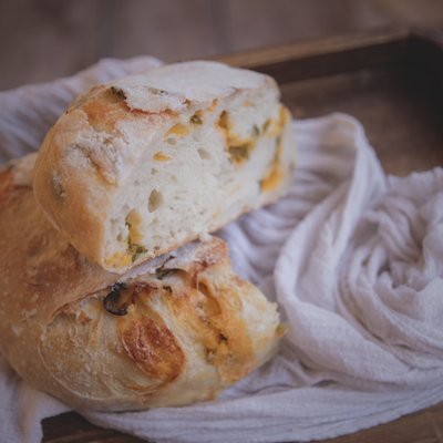 Jalepeno Cheddar Sourdough Loaf