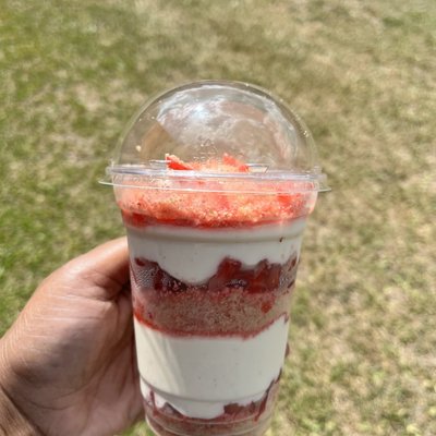 Strawberry Cheesecake Cup