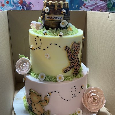 Two-Tier Custom Cakes 