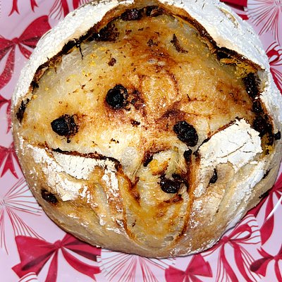Cranberry Orange Sourdough