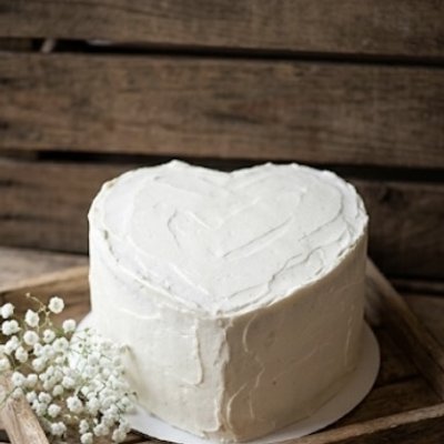 8 inch Custom Heart Cakes 