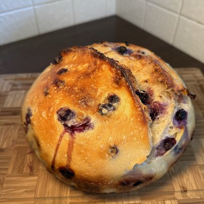 Lemon & Blueberry Sourdough Loaf