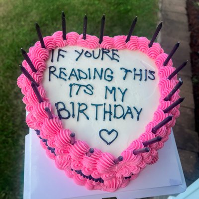 10” Heart Cake (2-3 Layers)