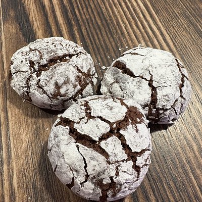 Chocolate Crinkle Cookies