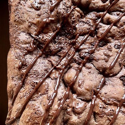 Sourdough Chocolate Focaccia