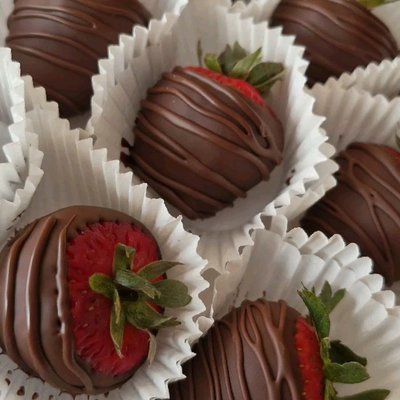 Chocolate Covered Strawberries. 