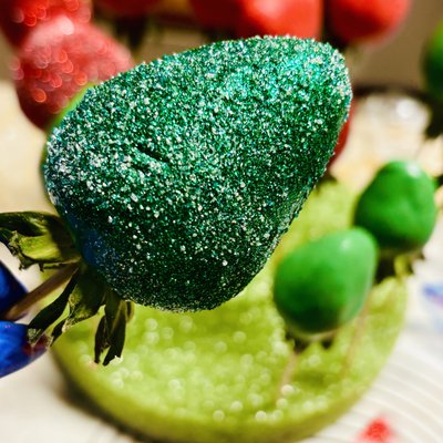 Glitter Strawberries 