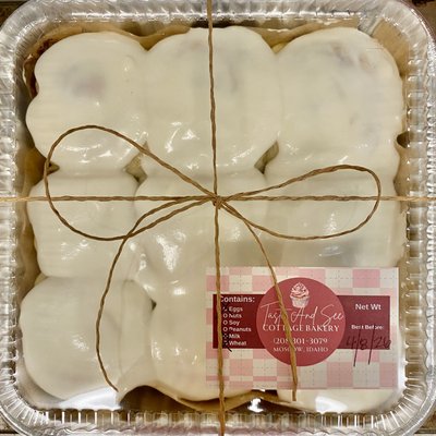 Mini Old Fashioned Cinnamon Rolls (12)