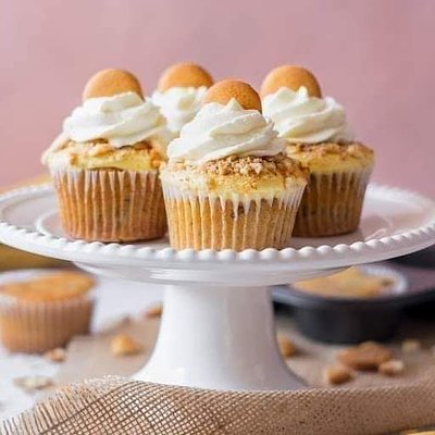 Banana Pudding Cupcakes 