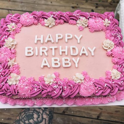 Sheet Cake 
