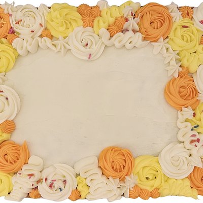 Rectangle Cookie Cake