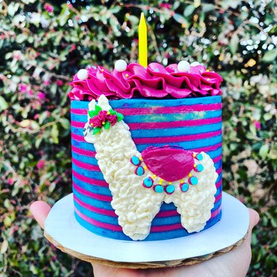 Custom 4 Inch Cake 