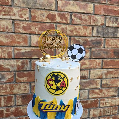 Club America Theme Cake 